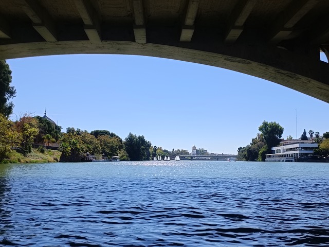 Regatta on the river. Photo © Karethe Linaae